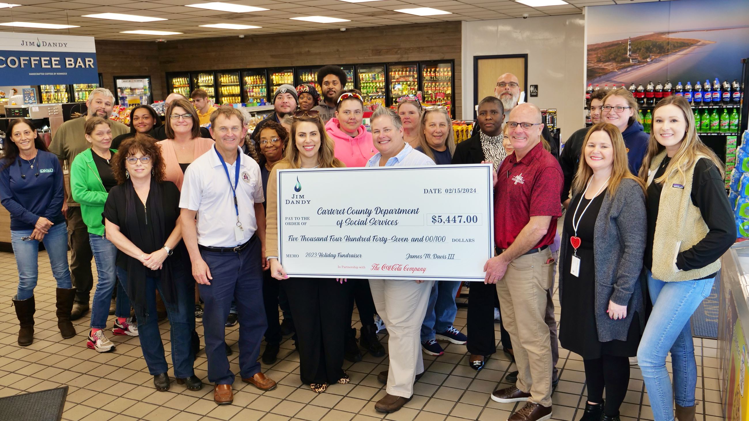 20240312 - Carteret County receives monetary donation to benefit local foster children (pic)