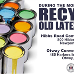 Recycle Latex Paint During the month of April 