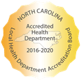 Accredited Health Department 2016-2020