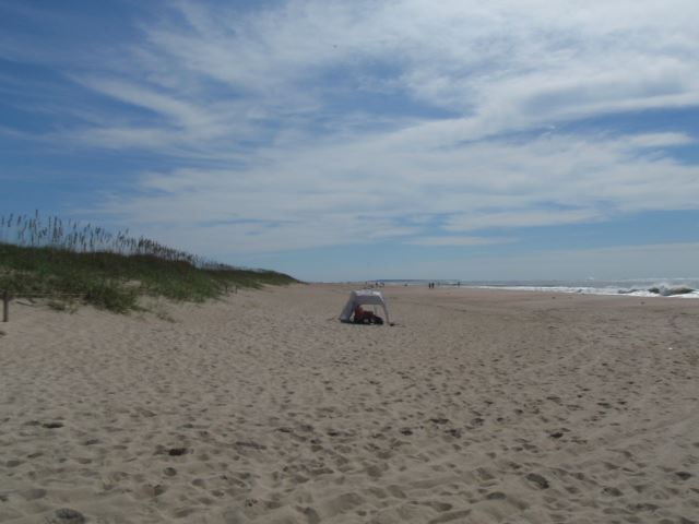 Ft. Macon bath house (looking east 9/8/17)