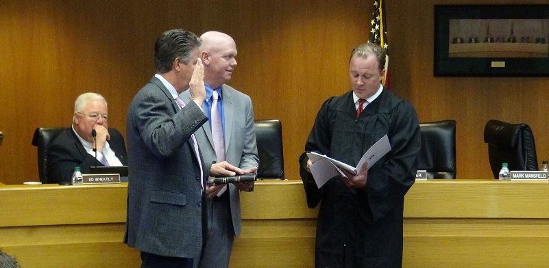 Robin Comer - Swearing In