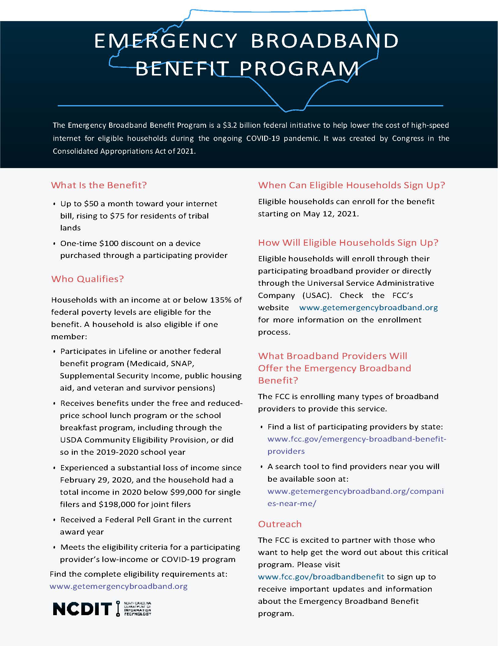 Broadband Emergency Benefit Handout May 2021