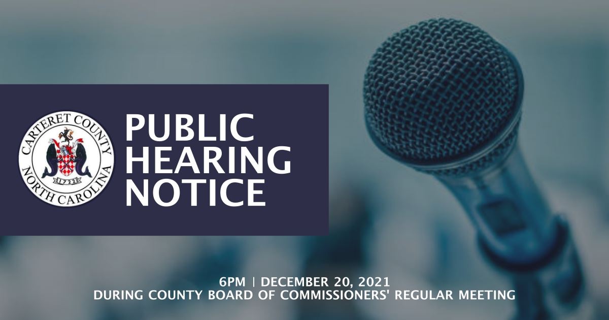 Public Hearing Notice